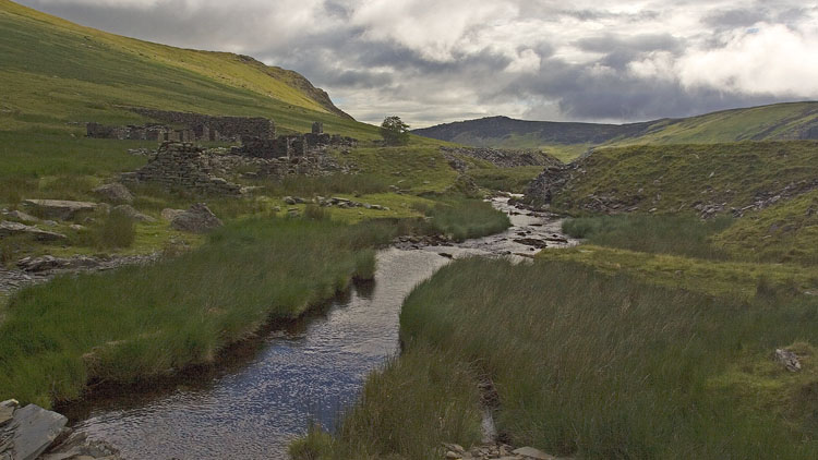 The infant Afon Eigiau The infant Afon Eigiau