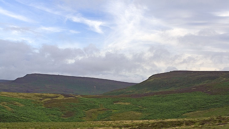 Howden Moor edges from the Cut Gate track Howden Moor edges from the Cut Gate track