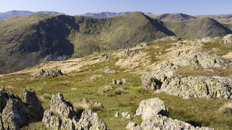 View West from Kentmere Pike View West from Kentmere Pike