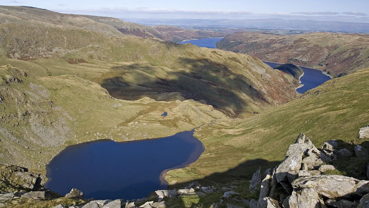 Small Water & Haweswater from Harter Fell Small Water & Haweswater from Harter Fell