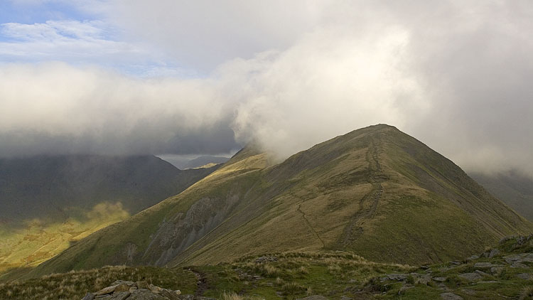 Sunshine and mist on Froswick from Ill Bell Sunshine and mist on Froswick from Ill Bell