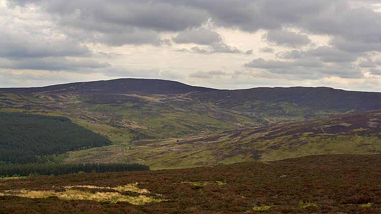 Moel Fferna from Moel yr Henfaes Moel Fferna from Moel yr Henfaes