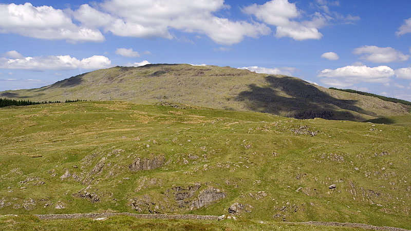 Moel Cae�r-defaid & Rhobell Fawr from Craig y Benglog