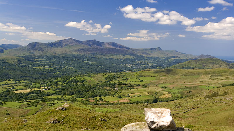 Cadair Idris ridge from Craig y Benglog