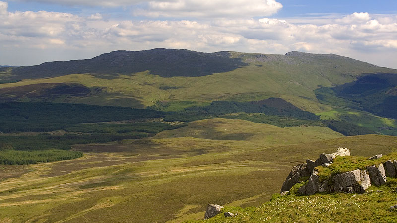 The Aran ridge from Dduallt
