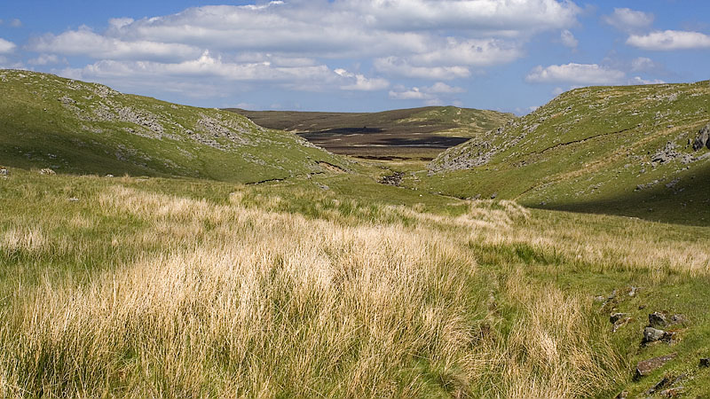 Upper Mawddach valley from the Rhyd y Re mine track