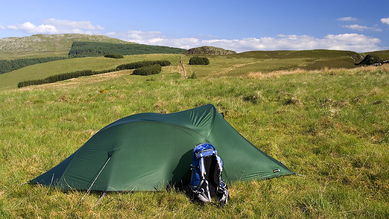 Pitch near Rhobell-y-big