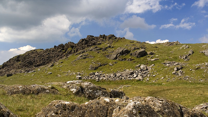 Rhobell Fawr summit area
