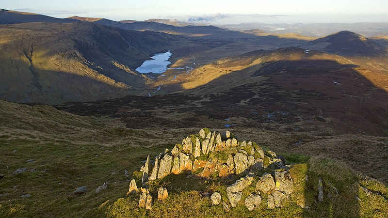 View north to Llyn Eigiau