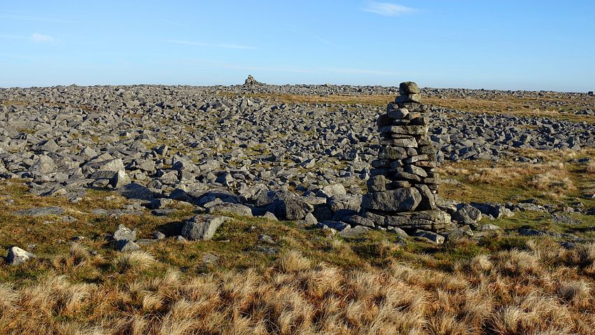 Curricks and rock fields on Green Fell