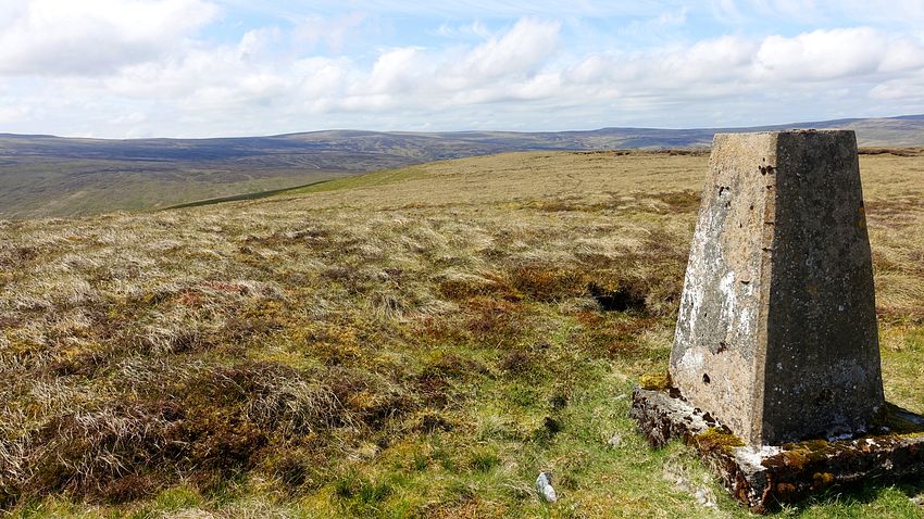 Staneshaw Rigg trig point