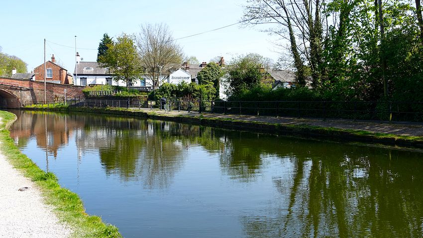 Bridgewater canal near Lymm