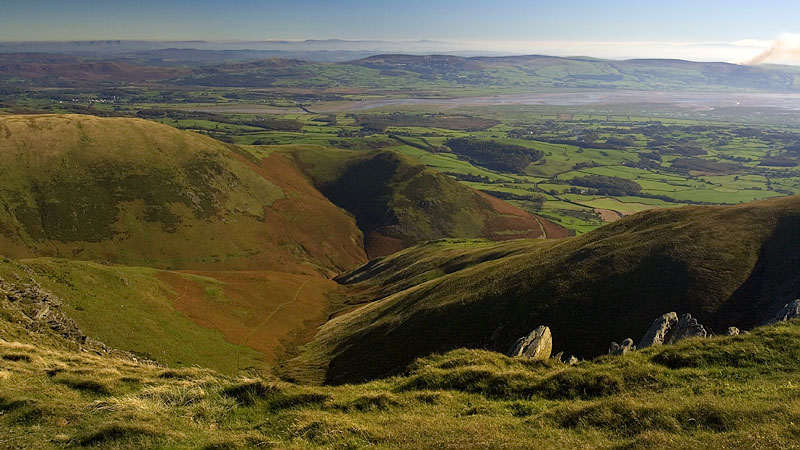 View from Blackcombe Screes View from Blackcombe Screes