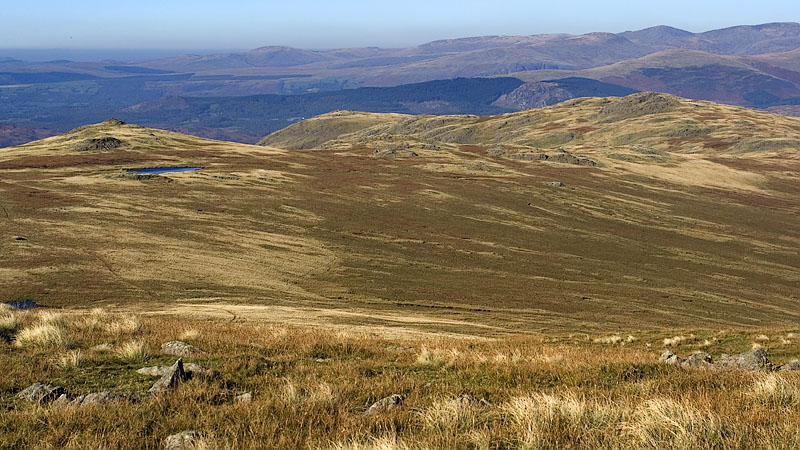 The Stainton Fells and Holehouse Tarn from Whitfell The Stainton Fells and Holehouse Tarn from Whitfell