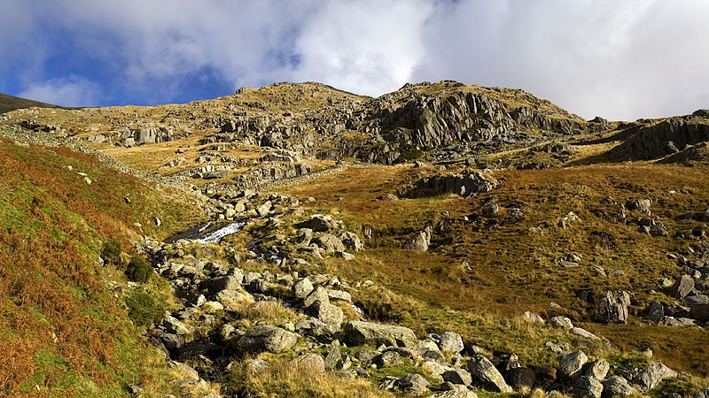 Ascending by the Afon Lloer