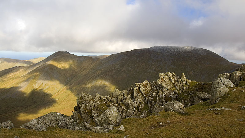 Cloud clears Carnedd Llewelyn