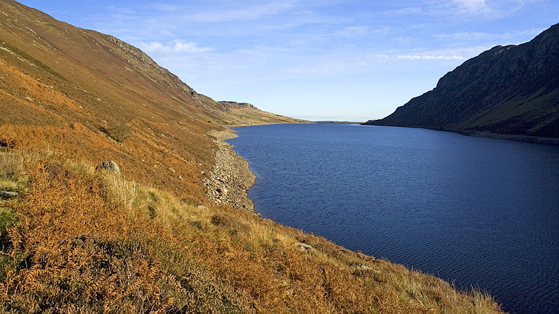 Llyn Cowlyd from the shore path