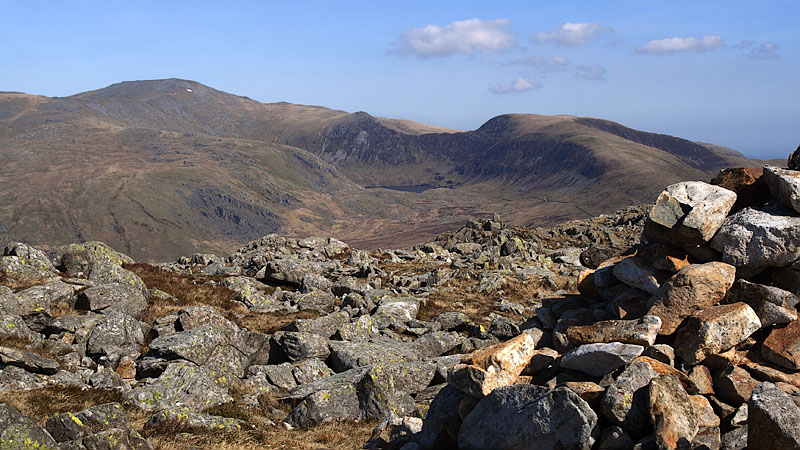 Carnedd Llewelyn & Pen yr Helgi Du from Gallt yr Ogof Carnedd Llewelyn & Pen yr Helgi Du from Gallt yr Ogof