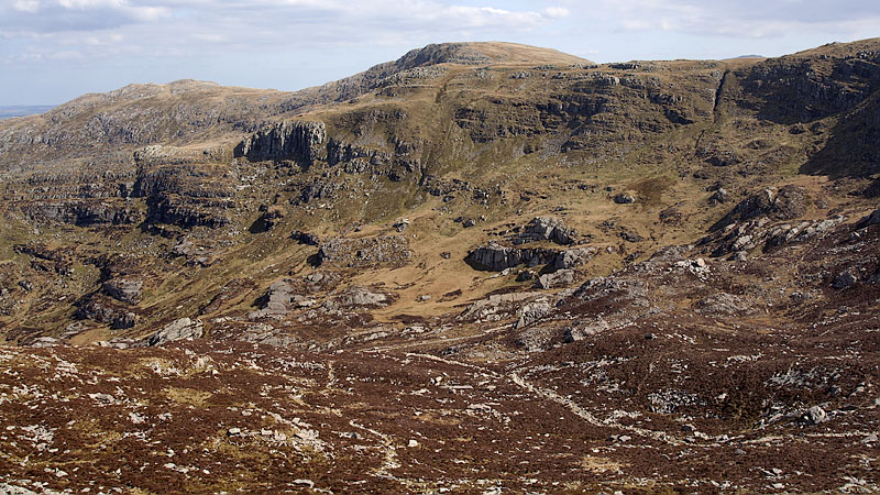 Cwm Tryfan & Drws Nodded from Bwlch Tryfan Cwm Tryfan & Drws Nodded from Bwlch Tryfan