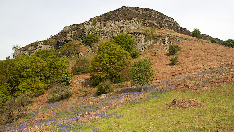 Craig Rhiwarth from the Nant Sebon Craig Rhiwarth from the Nant Sebon