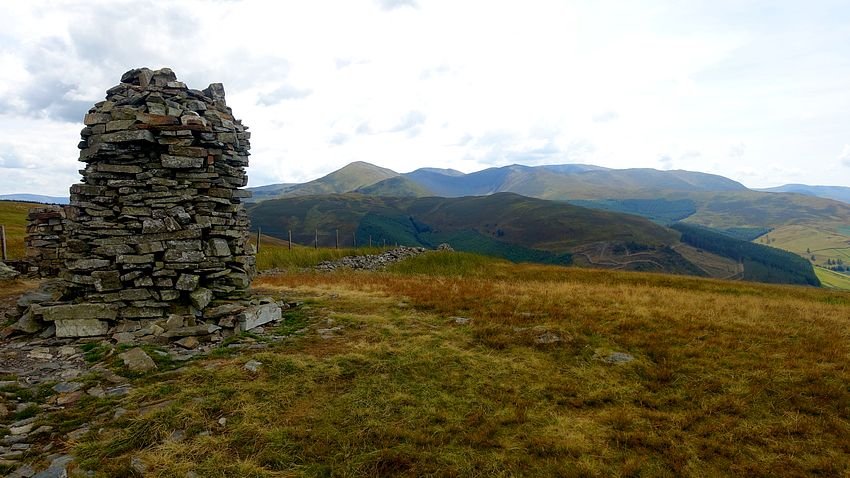 Cairn on Broom Fell Cairn on Broom Fell