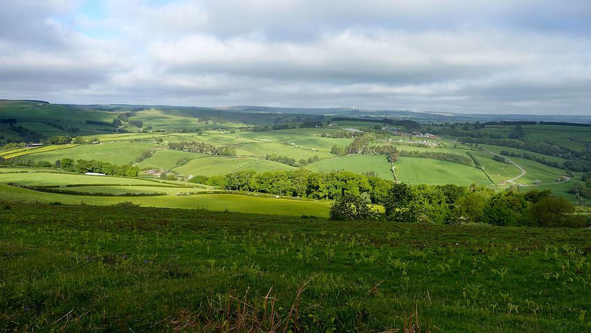 View from Castle Tump View from Castle Tump