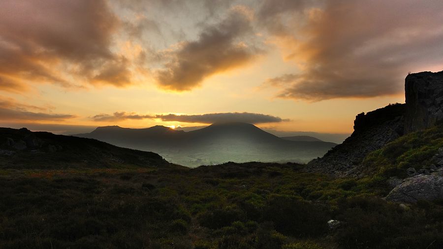 Sunrise at the pitch