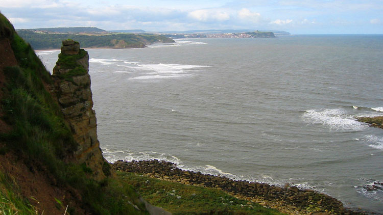Cayton Bay & South Bay from Lebberston Cliff