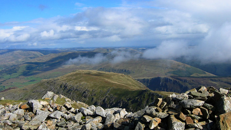 View East from Mynydd Moel
