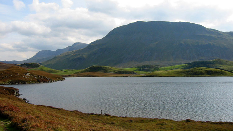 Tyrrau Mawr & the ridge from Llynau Cregennen