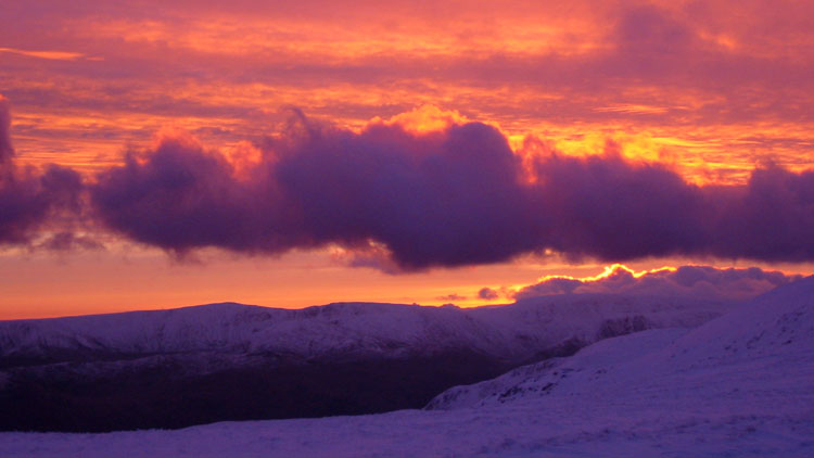 Sunrise from Sticks Pass Sunrise from Sticks Pass