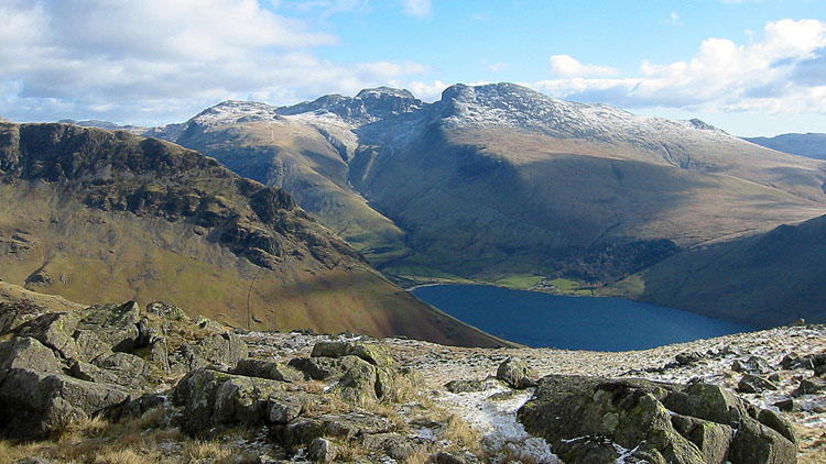 Wast Water & The Scafells from Middle Fell
