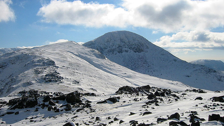 Green Gable & Great Gable from Brandreth