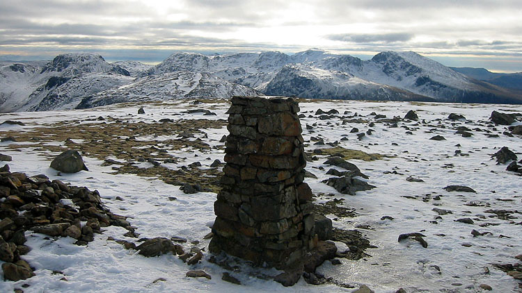 Central mountains from Pillar summit