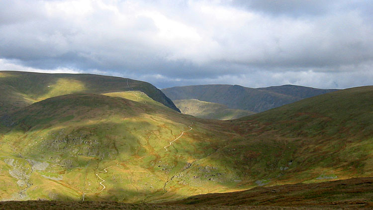 The Mardale fells from Tarn Crag