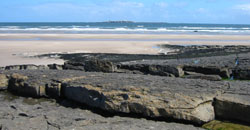 Inner Farne from Bamburgh beach