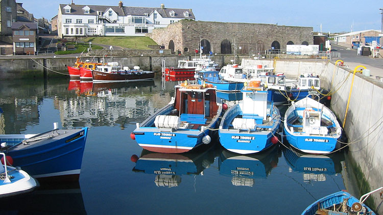 Seahouses harbour