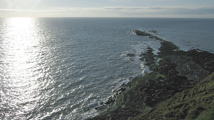 Early sun on Filey Brigg