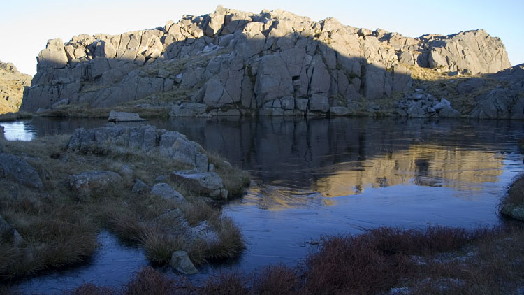 Frozen High House Tarn Frozen High House Tarn