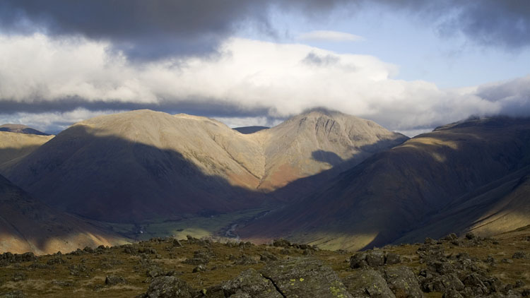 Kirk Fell & Great Gable from Illgill Head Kirk Fell & Great Gable from Illgill Head