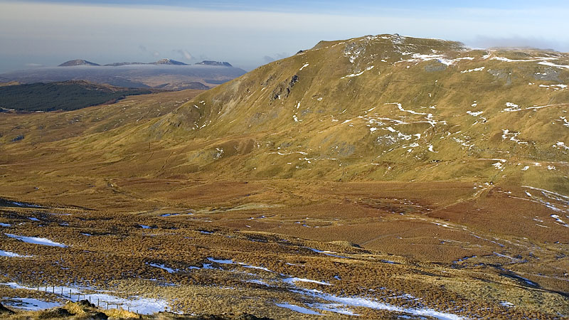 Moel Llyfnant and the southern Rhinogydd beyond