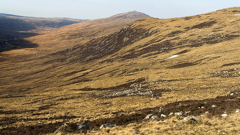 Glen Iorsa & Sail Chalmadale from the bealach