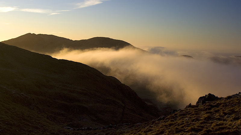 Inversion below Moel-ddu Inversion below Moel-ddu