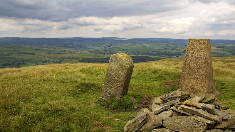 Hiraethog & Llyn Brenig from Foel Goch