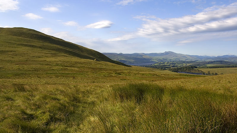 The Arans from the Moel Emoel track