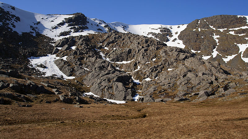 Looking back in Upper Cwm Eigiau