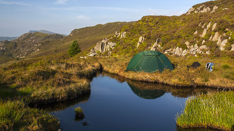 Early light at the pitch