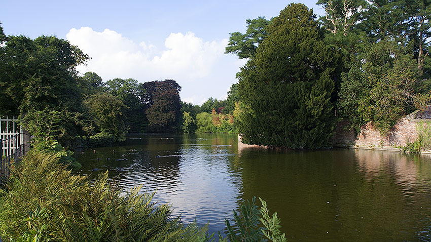 Lake near Dunham Massey amenities