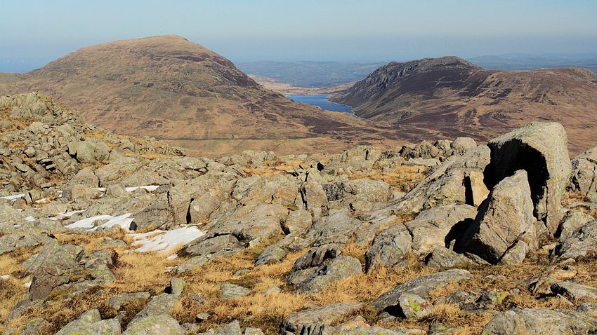 Llyn Cowlyd from Gallt yr Ogof