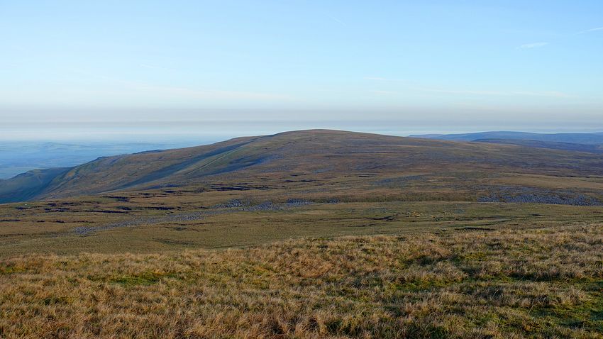 Early light on Melmerby Fell from the pitch